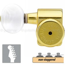 NEW Hipshot Non-Staggered Tuners Fender Directrofit BTR-P LOCKING LEFTY - GOLD