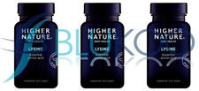 Image of Higher Nature Lysine 500mg - 90 Tablets(Pack of 3)