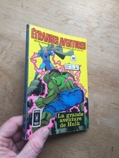 PETIT FORMAT BD ETRANGES AVENTURES 39 la grande aventure de hulk aredit 1975