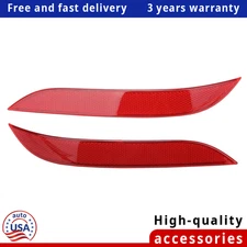 Fits For BMW E60 525i 528i 530i 545i 550i Pair LH&RH Rear Bumper Reflector Light