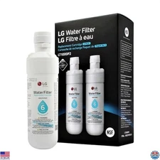 LG LT1000P2 Refrigerator Water Filter - 6-Month/200 Gallon Capacity, 2-Pack