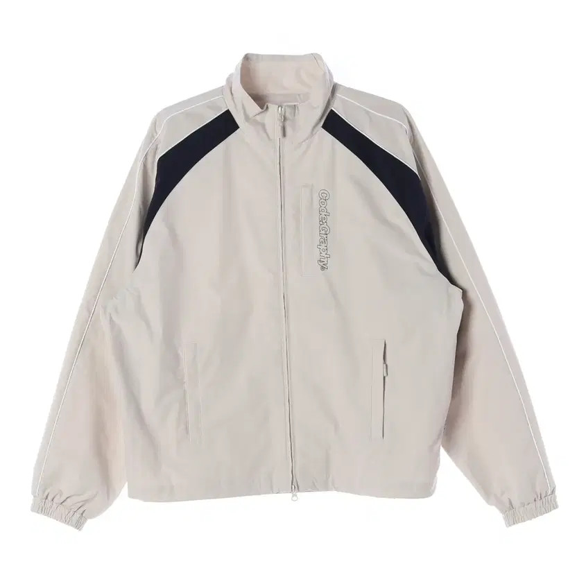 Codegraphy Color Block Tech Collar Short Jacket -… - image 1