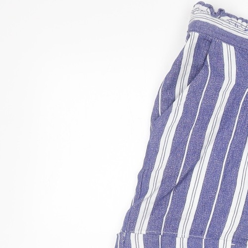 Bermudas a rayas azules ONLY para mujer, talla 6 - Imagen 11 de 12