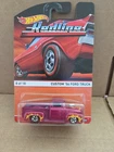 Hot Wheels Heritage Redline Series #8/18 Custom '56 Ford Truck in Plum