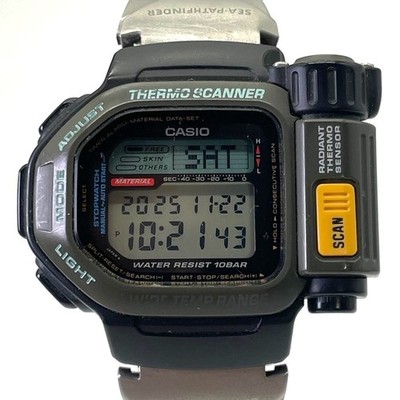 Casio Pro Trek TSR-100 Vintage Quartz Digital Thermoscanner Outdoor Watch Unisex