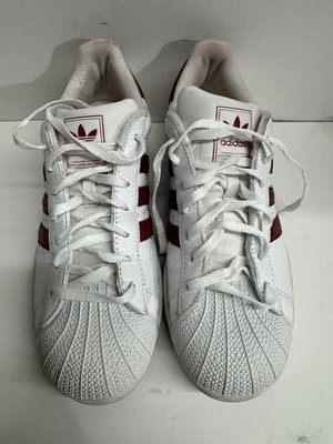 adidas Superstar Classic 80s Vtg Deluxe White Red Released 03' Sz 8.5  Shelltoe | eBay