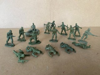 Plastic toy soldiers 1/32 Matchbox british comandos