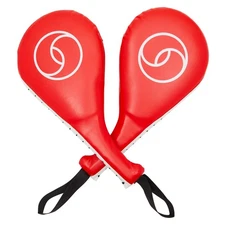 2-Pack Taekwondo Double Kick Kicking Pads for Martial Arts, 15 x 2.5 x 7.5 In