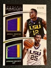 2015 Immaculate Multi Jarell Martin Jordan Mickey Dual Patch #22 LSU 7/25