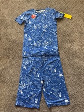 Magnetic Me Boys Disney Lilo  Stitch Magnetic Modal Shorts Pajama Set Blue 7Y