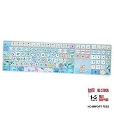 Silicone Keyboard Cover Skin for 2017/2018 Apple iMac Magic Keyboard Garland