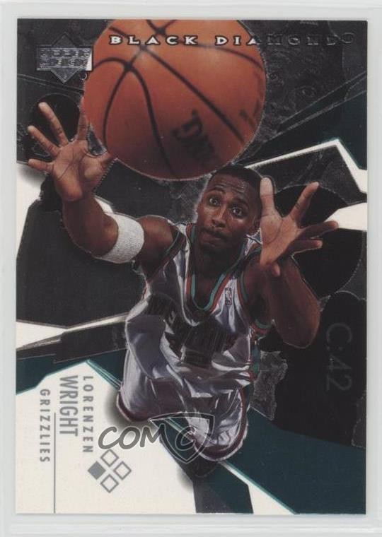 2003-04 Upper Deck Black Diamond Single Diamond Lorenzen Wright #82 0q0