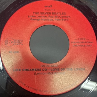 Oui Presents The Silver Beatles 45  Promo 
