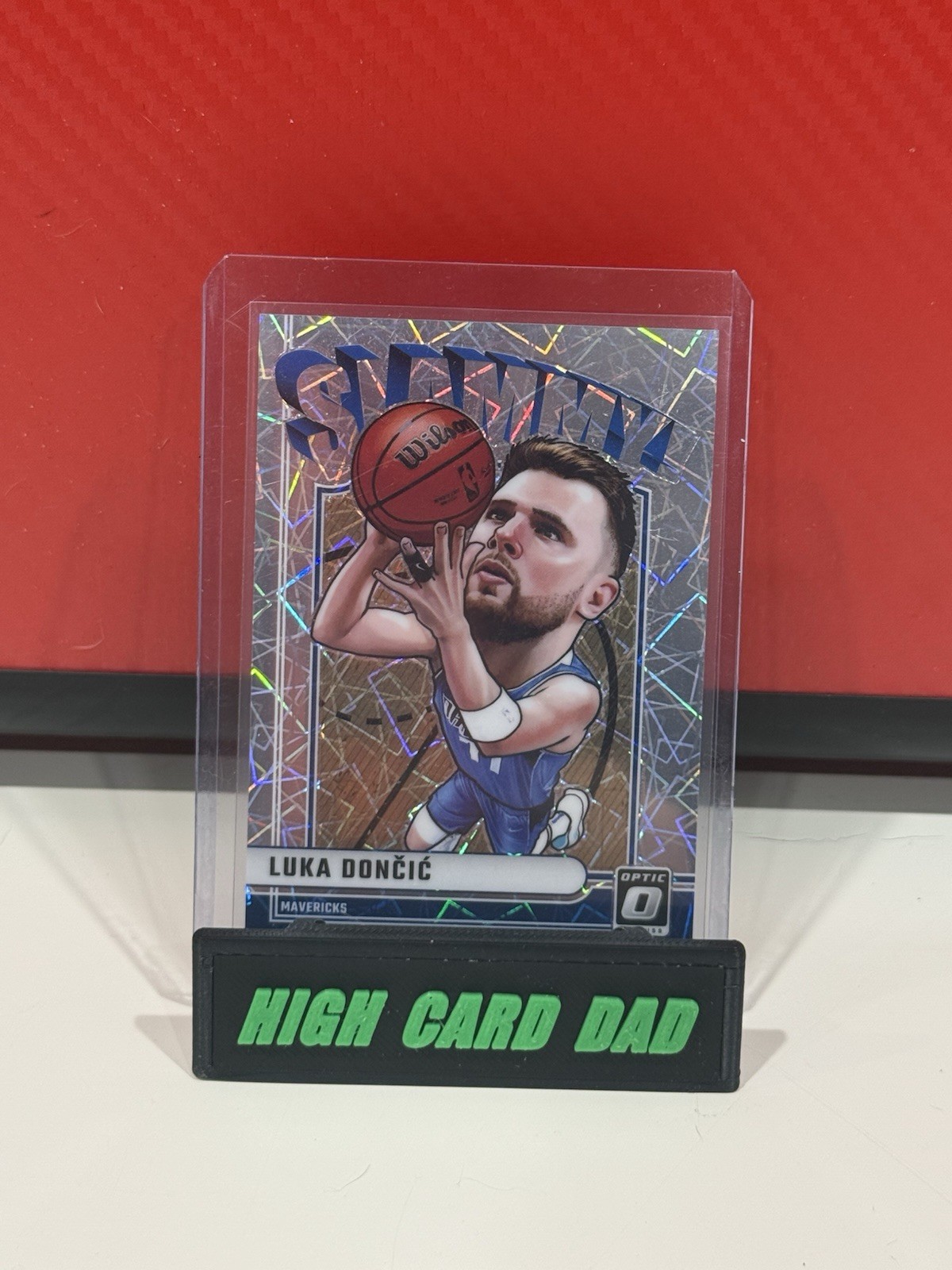 2024-25 Panini Donruss Optic Luka Doncic Slammy Case Hit SSP Prizm Refractor