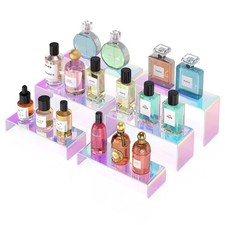 6 PCS Iridescent Acrylic Stands for Display Can be Suitable for Event Parties...