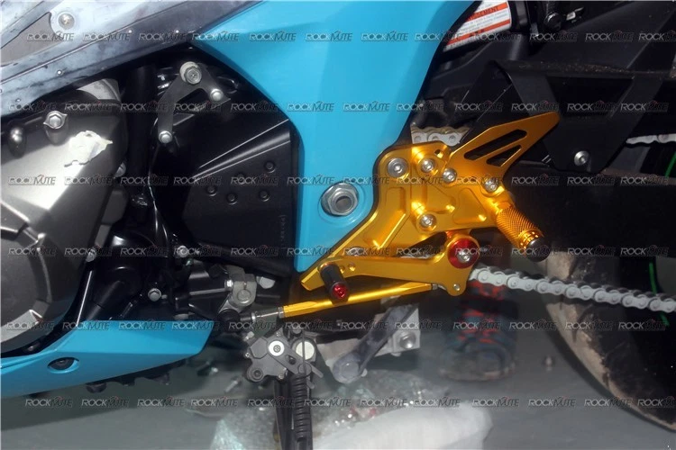 Juego trasero para KAWASAKI Z800 13-16 reposapiés palanca de cambios control de pedal Foto 3 de 4