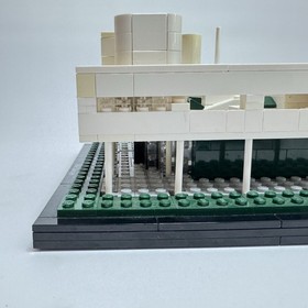 LEGO Architecture 21014 Villa Savoye Complete No Box Manual Good Used