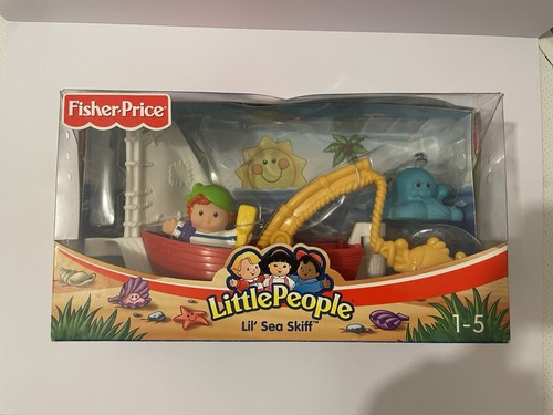 NEW FISHER PRICE LITTLE PEOPLE LIL' SEA SKIFF 2005 OCTOPUS BOY FIGURE PIRATE - Picture 5 of 5