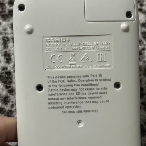 Calcolatrice scientifica Casio FX991EX Classwiz - Foto 7 di 8