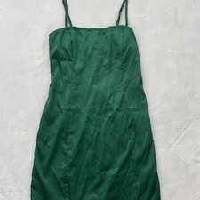 Pretty Little Thing Mini Dress Women's 2 Green Cocktail Short Party Green Glam