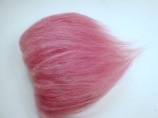 Troll Doll Wig Replacement Hair Icelandic Mohair 3 x 3" Pink Roses 108