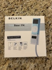 Belkin TuneBase FM iPod Mini Nano 2004 Listen to IPod or Radio in Car Cord Wire