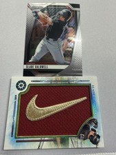 Slade Caldwell 1/1 : 2025 Panini Boys Of Summer : #MM-SC : Jumbo Full Nike Patch