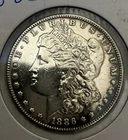 🤯1886 Morgan SILVER Dollar, BU GEM🌟UNC TONER/SHINER