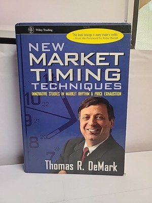New Market Timing Techniques Thomas R DeMark 1997 HC Wiley Trading Technical Ana