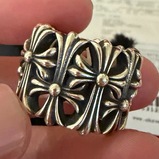 Chrome Hearts Band Rings for Men for sale | eBay