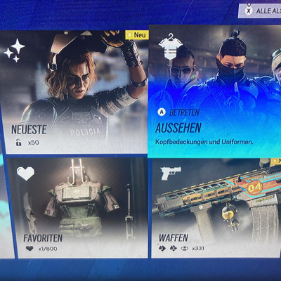 Rainbow Siege Six Account
