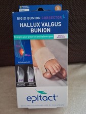 Epitact Hallux Valgus Bunion Rigid Night Corrector - Size Small New Free P&P 