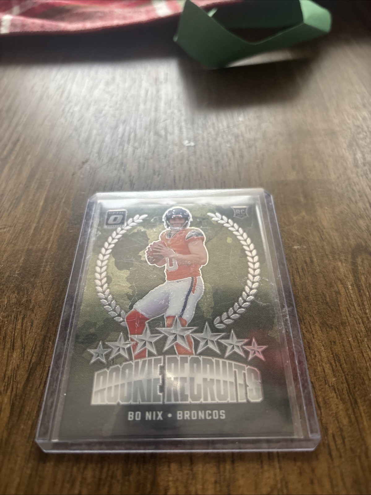 2024 Panini Donruss Optic - Rookie Recruits Bo Nix #4 (RC)