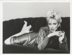 Morgan Fairchild Sultry Glamour Portrait Original 7x9 Photo Paper Dolls ABC