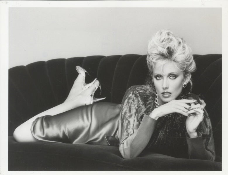 Morgan Fairchild Sultry Glamour Portrait Original 7x9 Photo Paper Dolls ABC