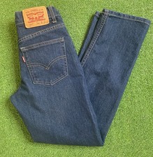 Levi  s 511 Slim Straight Leg Denim Jeans Boys Youth Size 12 Reg 26x27 W66 CM