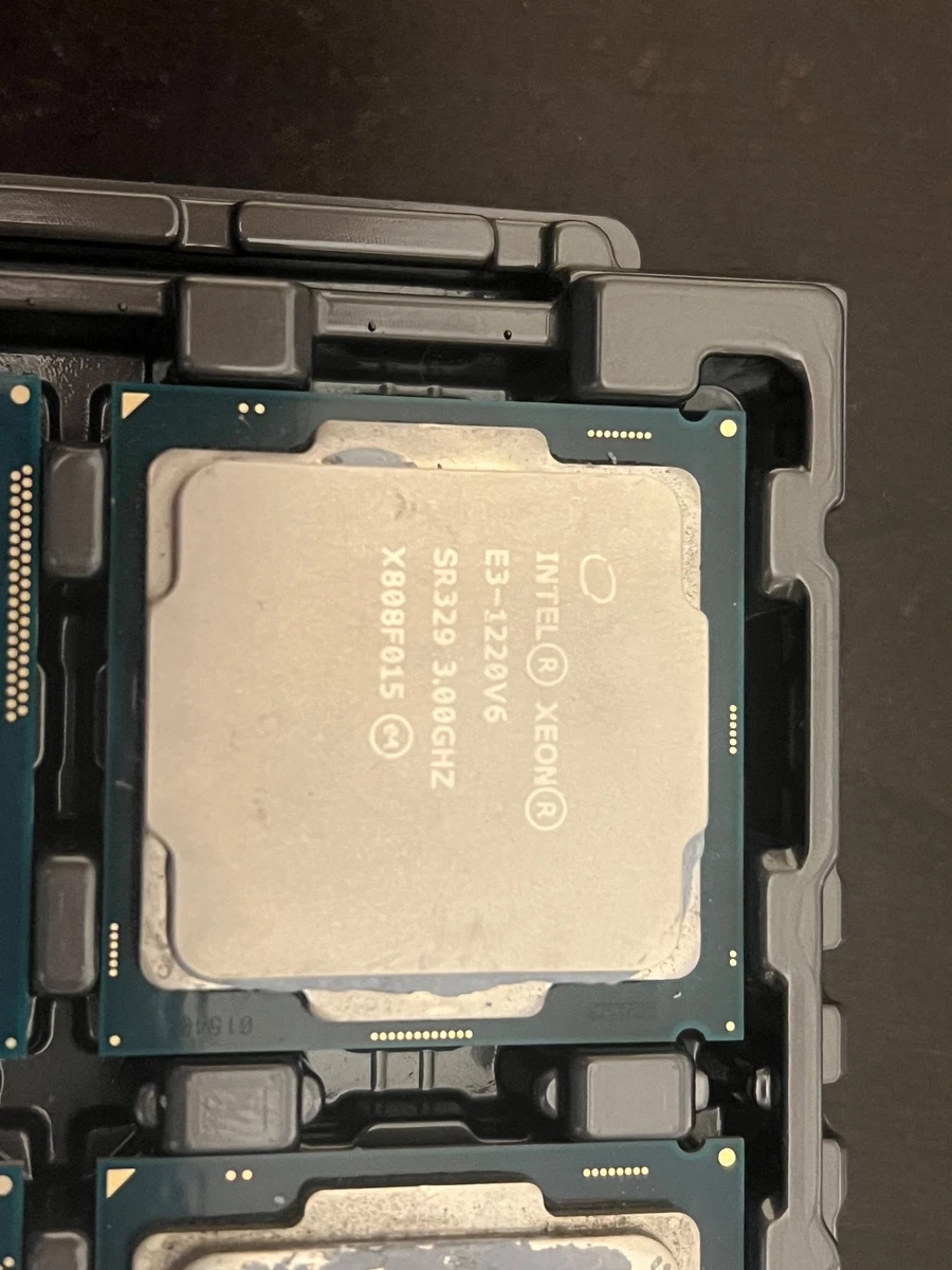 Intel Xeon E3-1220 V6 Processor Model Computer Processors (CPUs