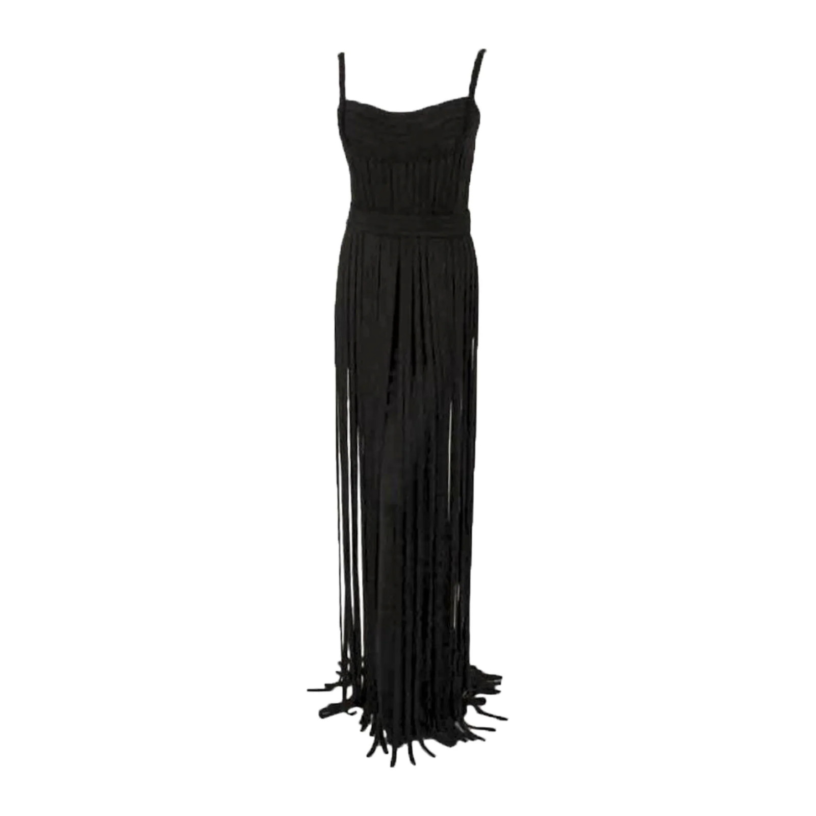 "ELIZABETH MASON COUTURE Black \"No Strings Attached\" Gown"