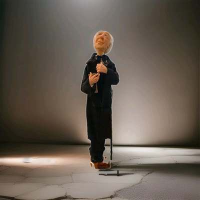 #ad Jacqueline Kent JKC Collection 2004 Male Caroler Gramps 22 Inch $85.00