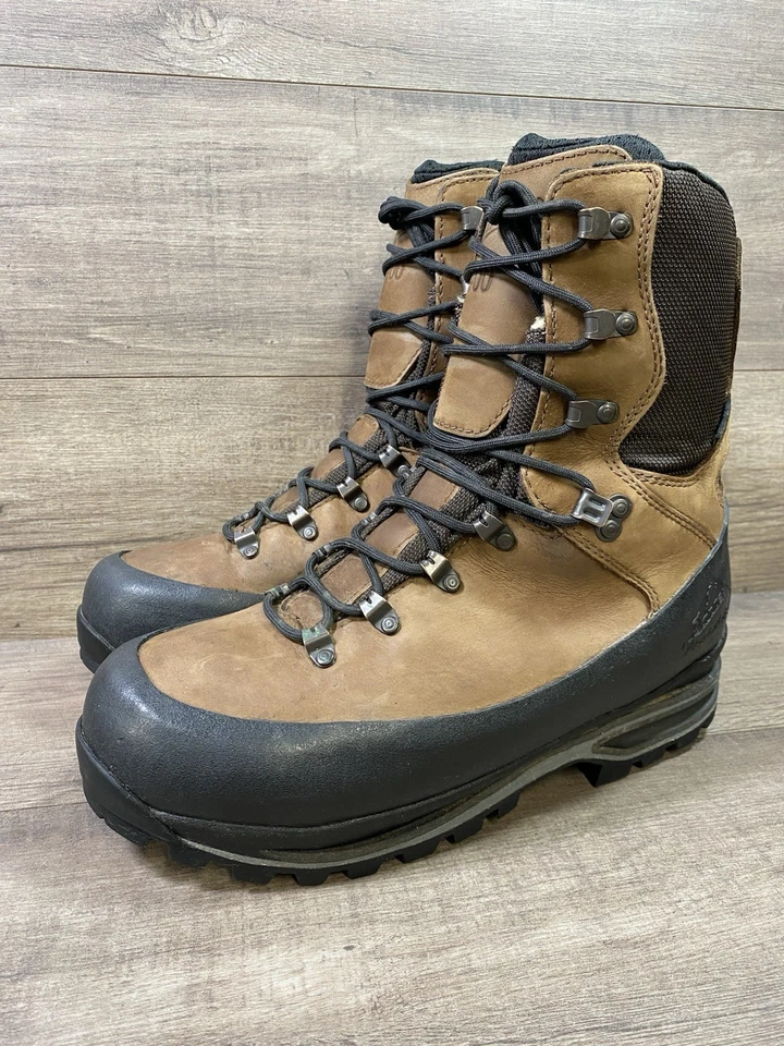 Danner Full Curl 9" 48166 GTX Boots Brown 400G Insulated Mens Size 8 D - Image 2 of 4
