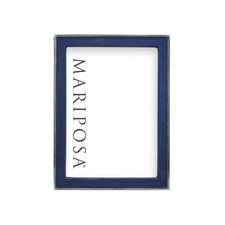 SIGNATURE BLUE 5X7 FRAME  BLUE  BRILLANTE  FRAMES  DECORATIVE PHOTO FRAME...