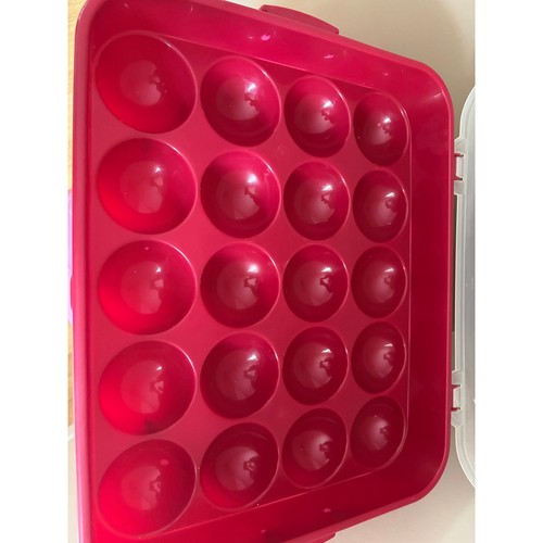 Lotto di 4 custodie per decorazioni natalizie sterilite - Foto 6 di 9