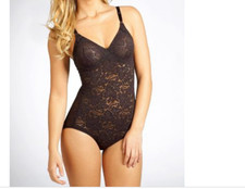 Bali Women's  Lace 'N Smooth One Piece Targeted Shaping System NWT