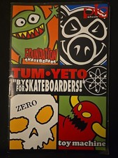 Tum Yeto Skateboard Catalog Zero Toy Machine Fall Winter 1997