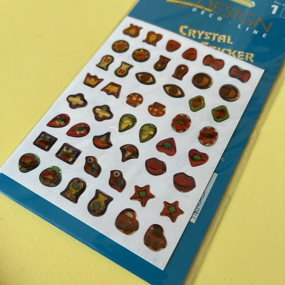 Z Design 3D Crystal Sticker Aufkleber NEU Vintage 90er 90s alt Symbole - Bild 3 von 4