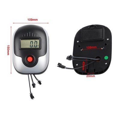 Heimtrainer Überwachungsgerät Kompakt LED Speedmeter zum Tracking wichtiger Ke