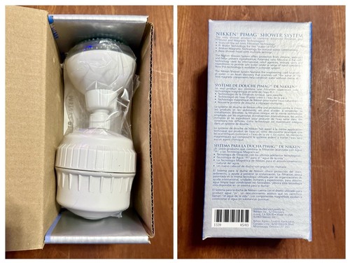 Nikken 1339 PiMag Shower System Advanced Water Filtration Wall Mount Head