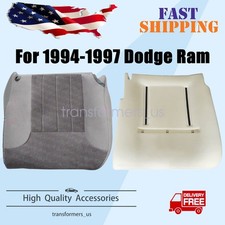 For 1994-1997 Dodge Ram 1500 2500 Driver Bottom Cloth Seat Cover Foam Cushion For 1994-1997 Dodge Ram 1500 2500 Driver Bottom Cloth Seat Cover Foam Cushion