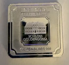 Geiger Edelmetalle 1 Troy Oz .999 Fine Silver Feinsilber Bar (Original Square)