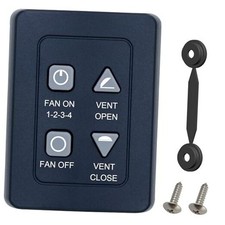 Replacement Wall Control Panel for MaxxAir MaxxFan Plus Deluxe 4-Speed Roof